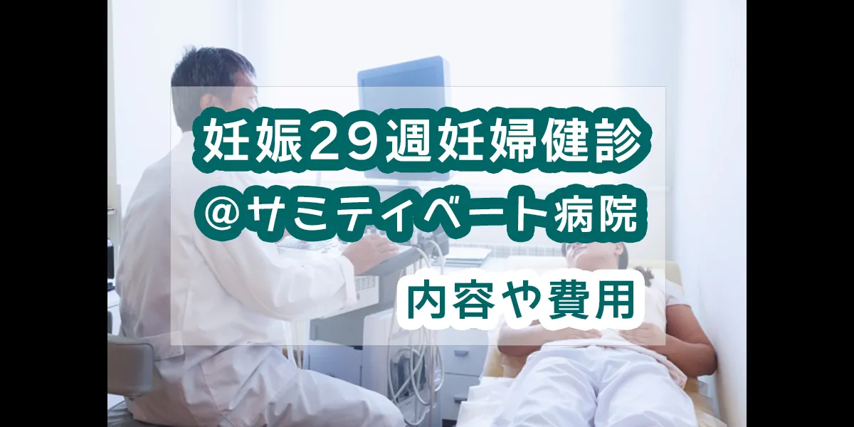 Prenatal checkup 29 weeks Samitivej Hospital